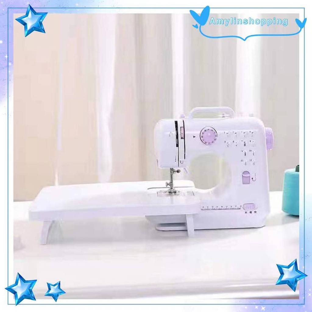 12 Stitch Sewing Machine Mini Multifunctional Household Sewing Machine