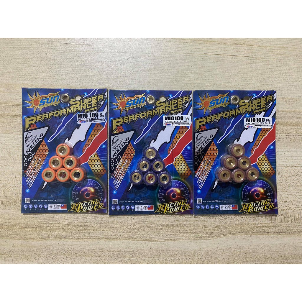 Flyball Set | Pulley Ball Set 8g 9g 10g (Mio Sporty/Amore/Soulty) SUN ...
