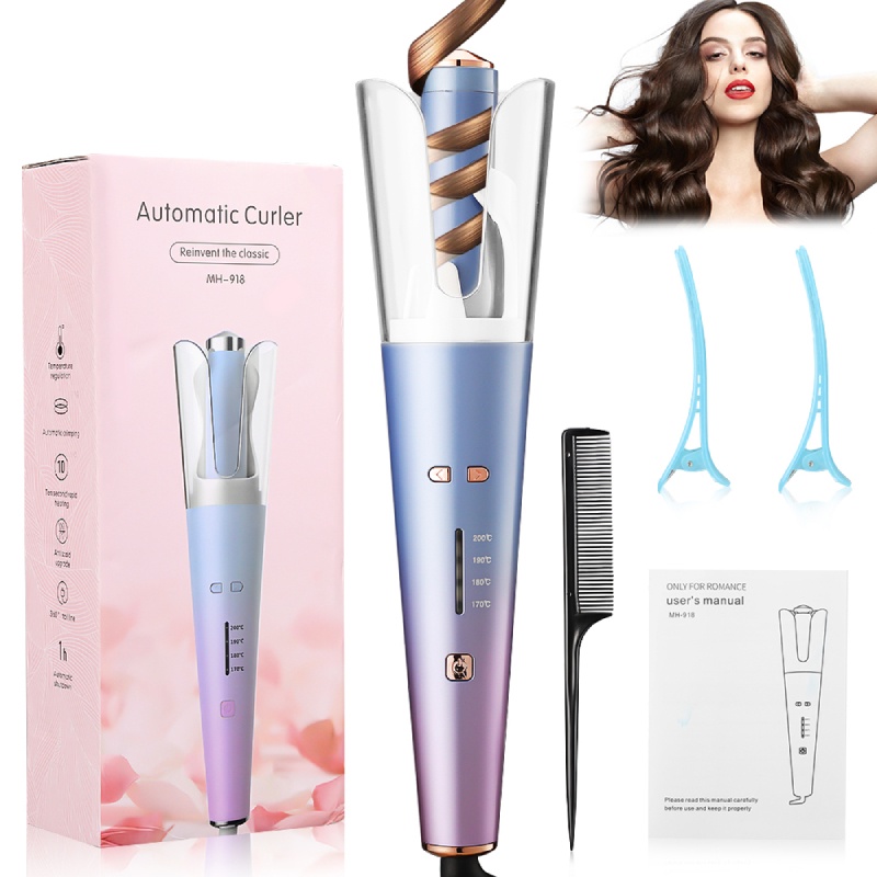 Portable Automatic Hair Curler Electric ceramic Curling Curler Hair Iron  Fast Heating | Shopee Philippines