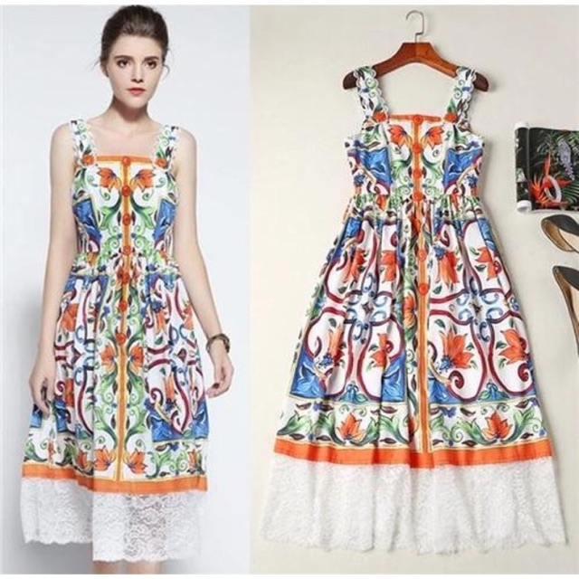 d&g floral dress