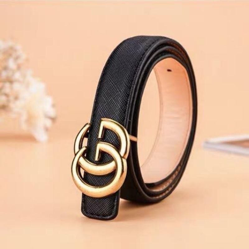 ladies black gucci belt