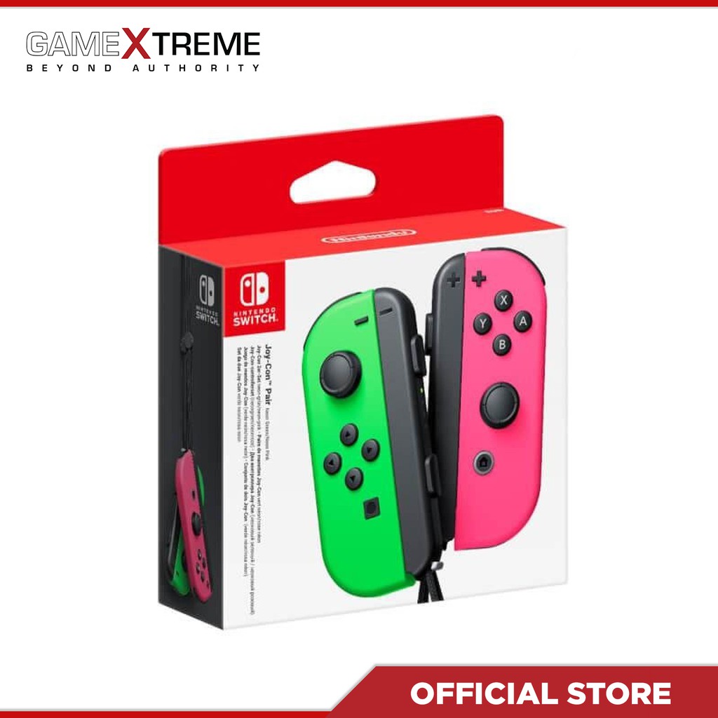 Nintendo Switch Joycon L/R (Pink/Green 