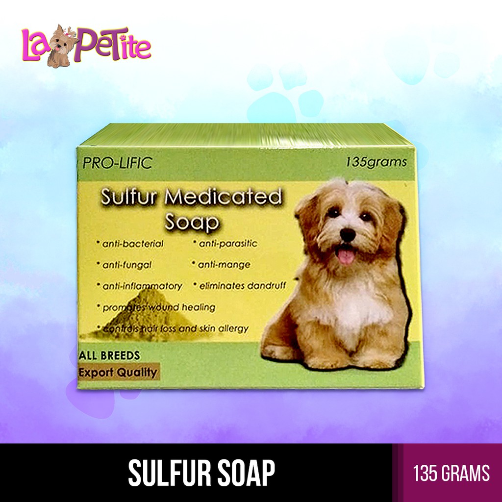 Prolific Sulfur Medicated Soap for Cats and Dogs 135g Shopee Philippines