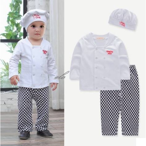 chef costume for baby girl