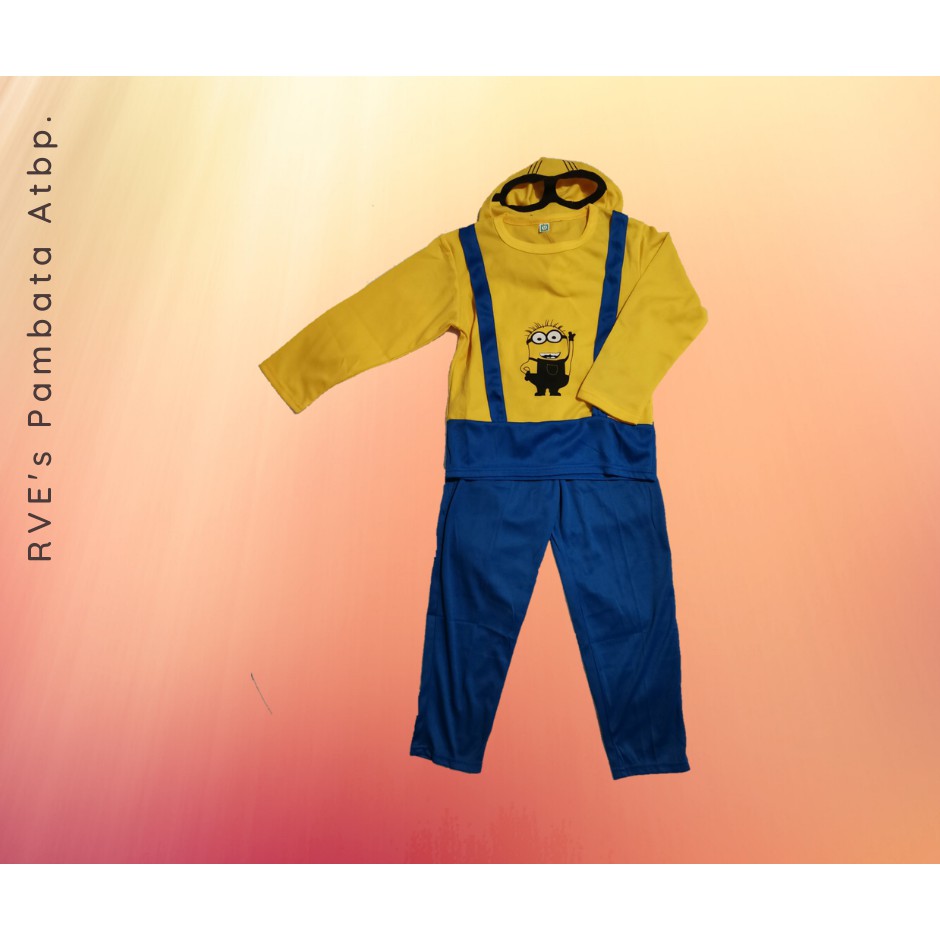 minion outfit for 1 year old