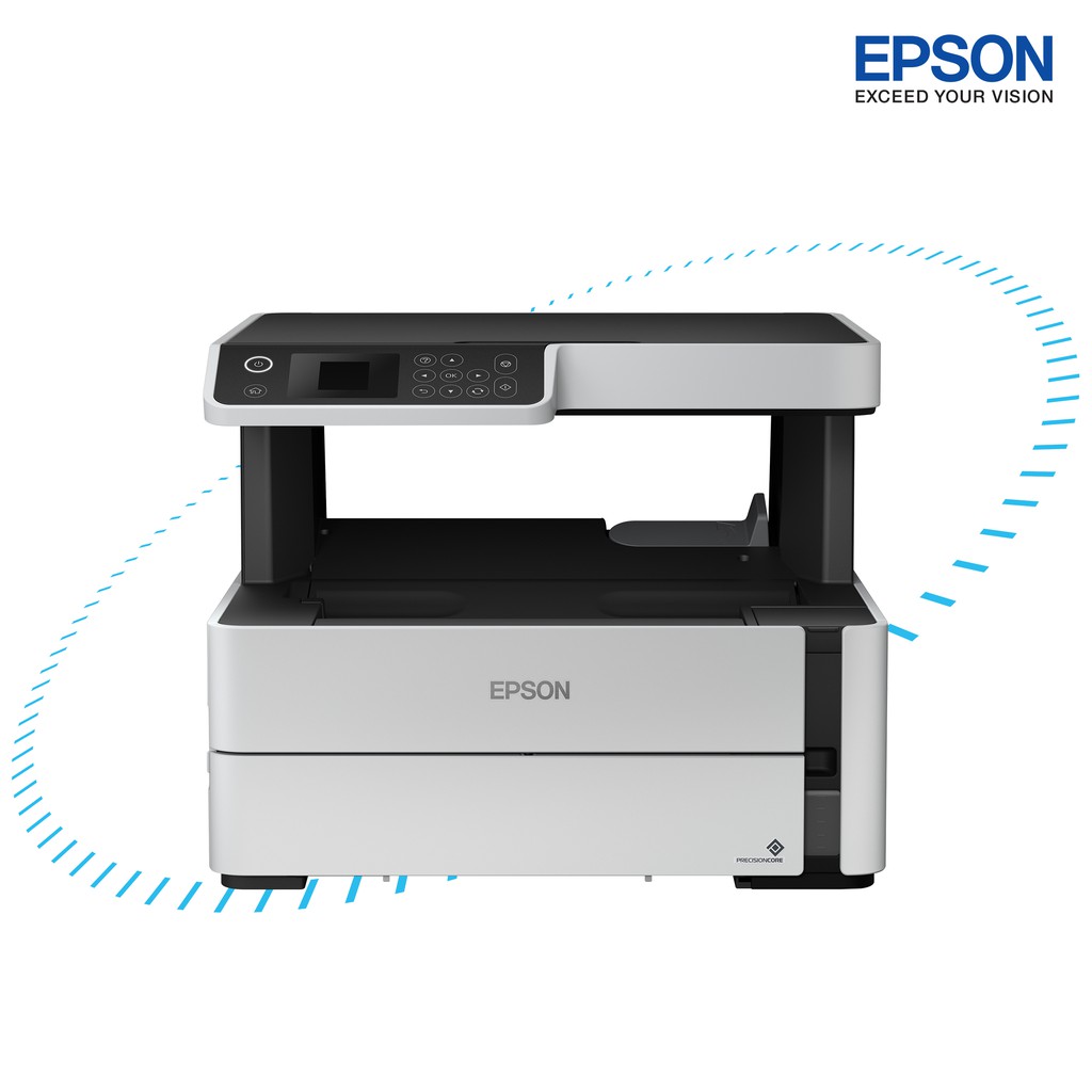 Epson EcoTank Monochrome M2140 AllinOne Ink Tank Printer Shopee