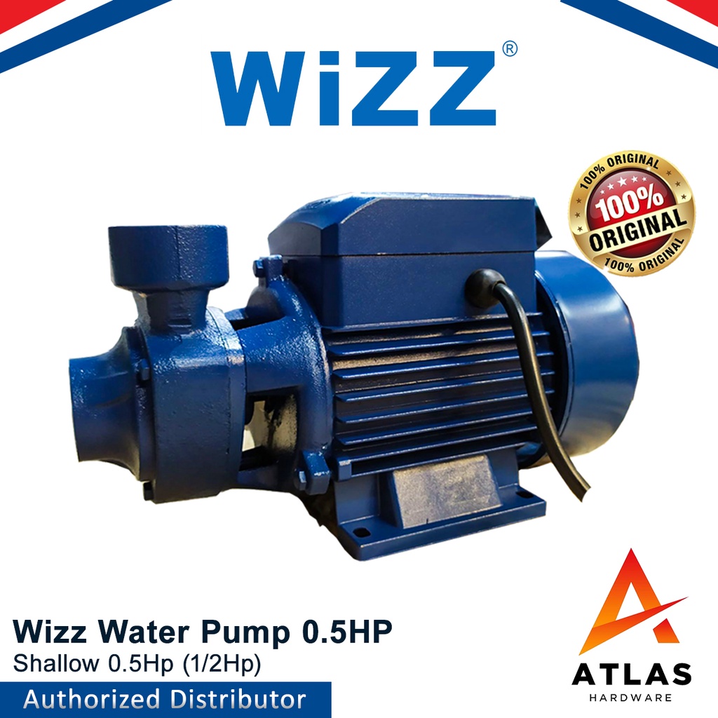 Wizz Jet Water Pump 1/2HP QB (Shallow) Shopee Philippines