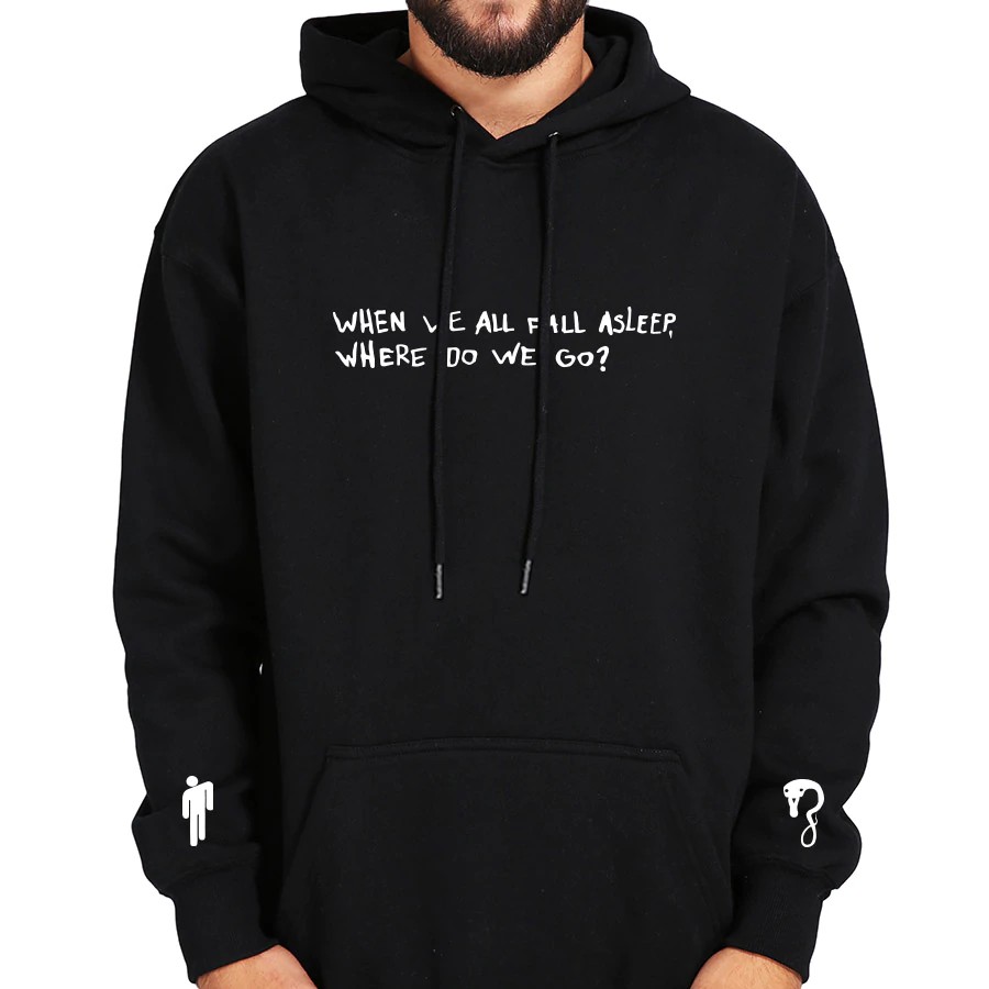 billie eilish hoodie when we all fall asleep