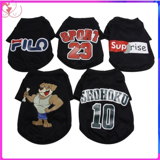 Spring Summer Pet Dog Vest Clothes Soft Puppy Cat Clothing for Small Dogs Cats Yorkshire Tzu Shirts Pet Dog T-shirt