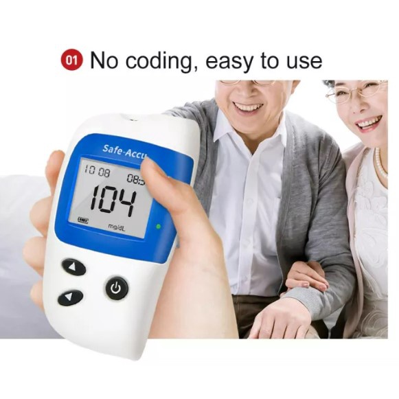 GLUCOMETER SINOCARE SAFE ACCU 2 / Safe Accu II | Shopee Philippines