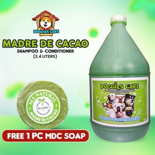 Madre de Cacao Shampoo & Conditioner with Moisturizer  Get Free Soap 1pc 50g