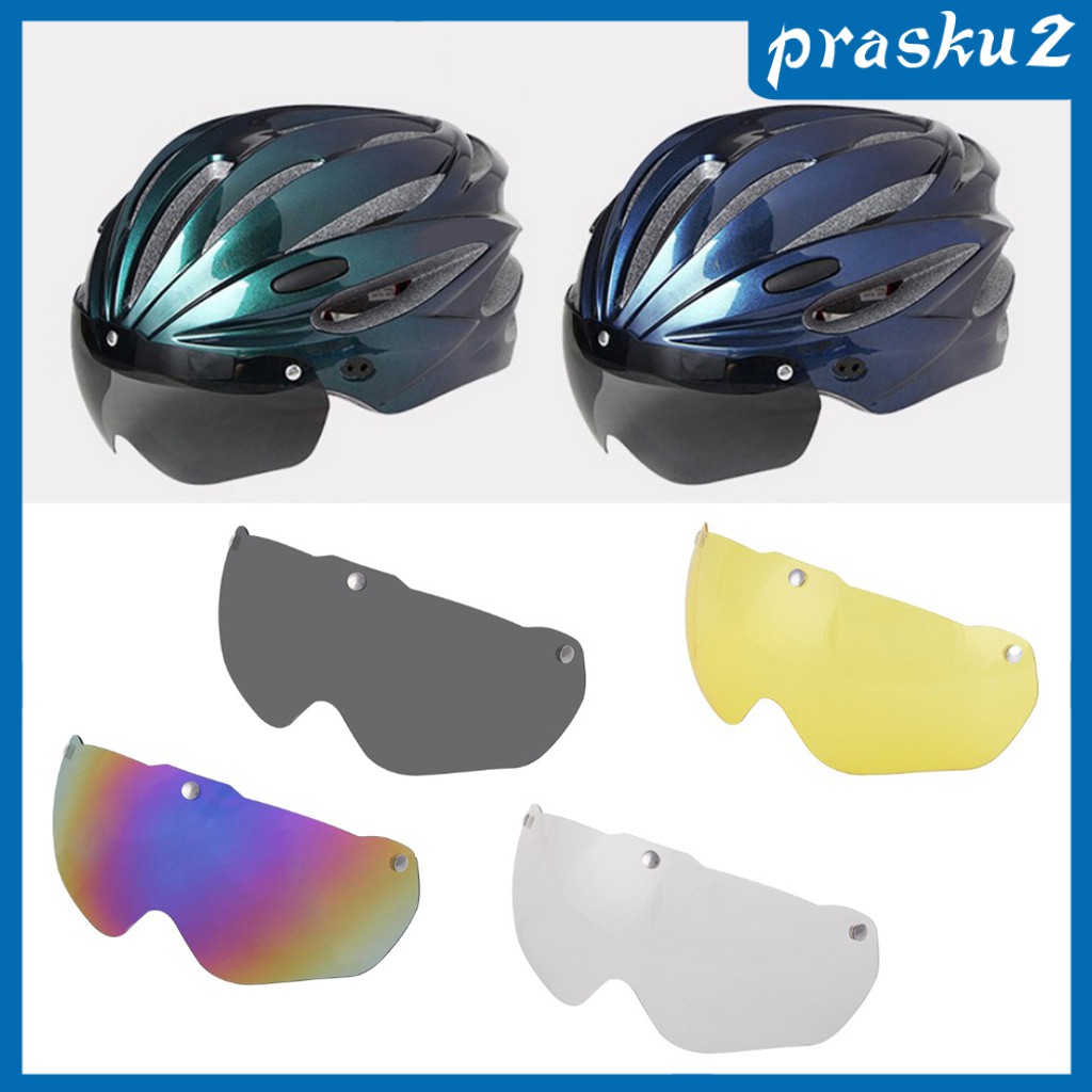 bike helmet glass