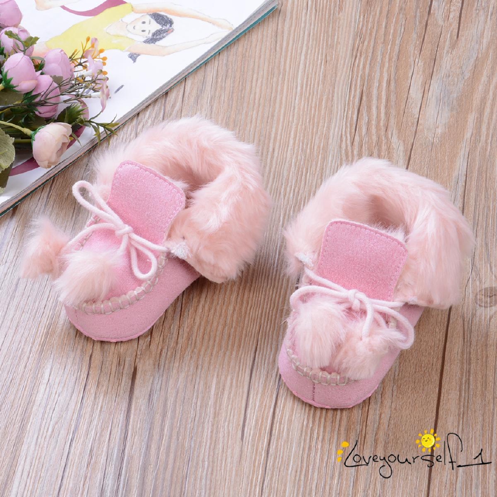newborn winter booties