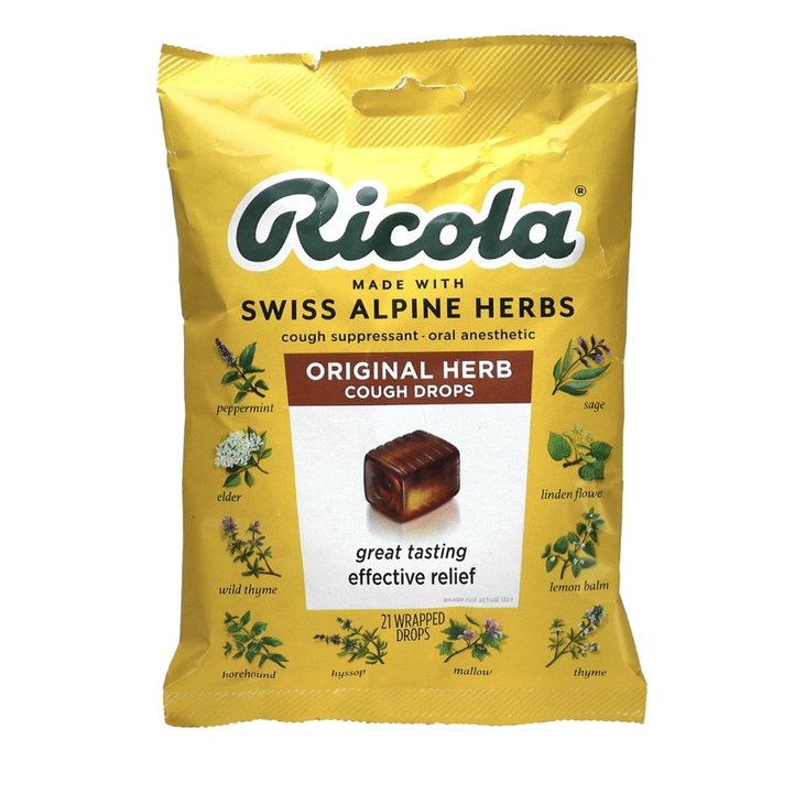 on hand!Ricola, The Original Natural Herb Cough Drops Shopee Philippines