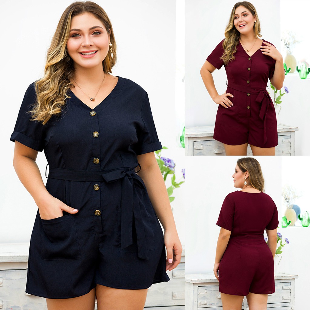short length jumpsuit