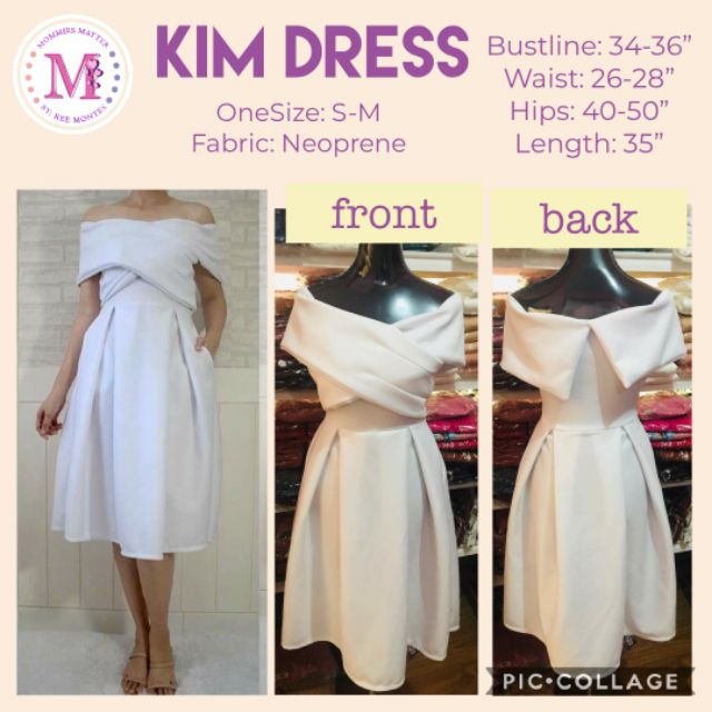 white casual dress for civil wedding