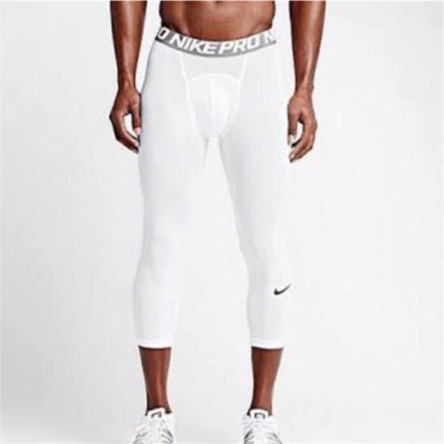 nike grey compression pants