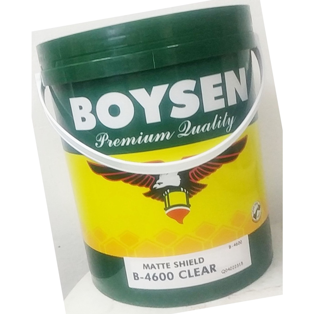 BOYSEN B-4600 MATTE SHIELD CLEAR ( 1 GALLON ) MATT SHIELD B4600 #4600 ...