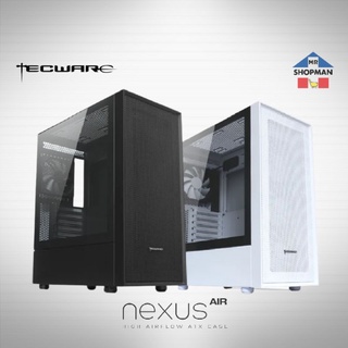 Tecware Nexus Air TG ATX Black White Desktop Computer PC Case | Shopee ...