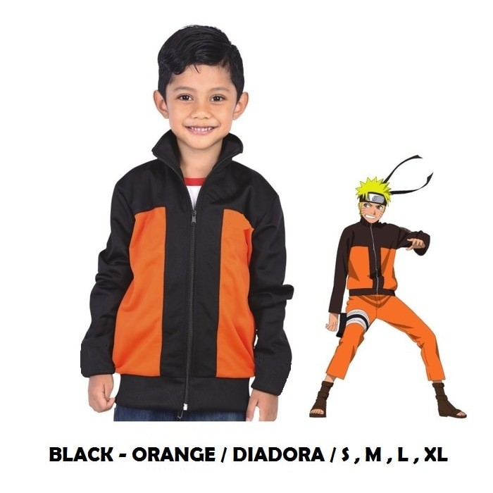 Naruto Shipuden Children 's Jacket Children' S Jacket Size S M L Xl