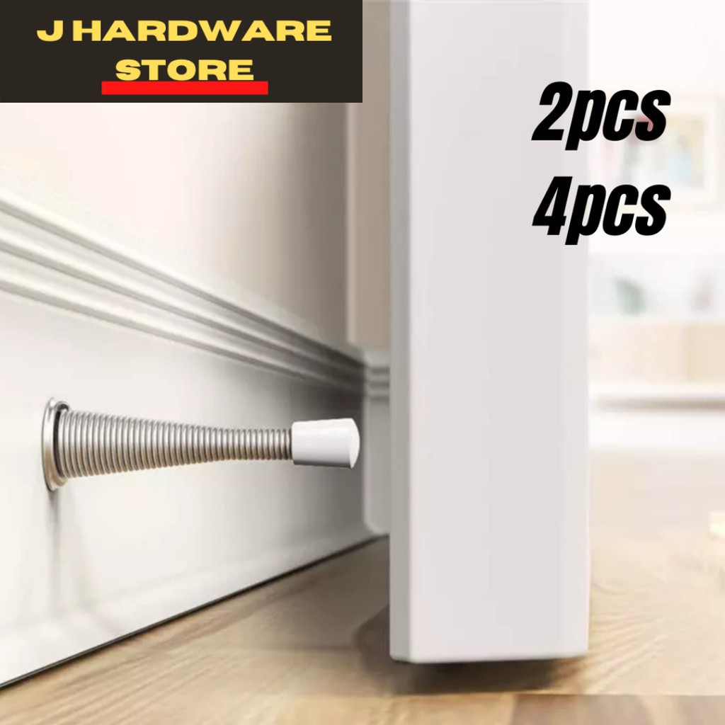 Spring door stopper 2pcs/4pcs | Shopee Philippines