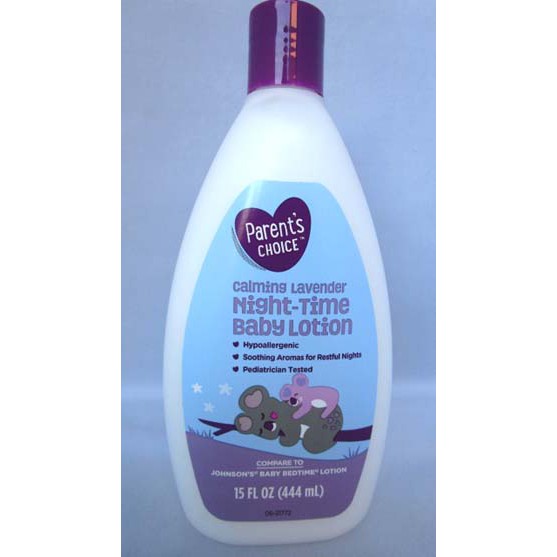 parents choice baby lotion