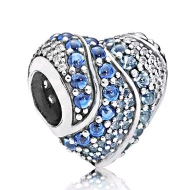 pandora beads blue