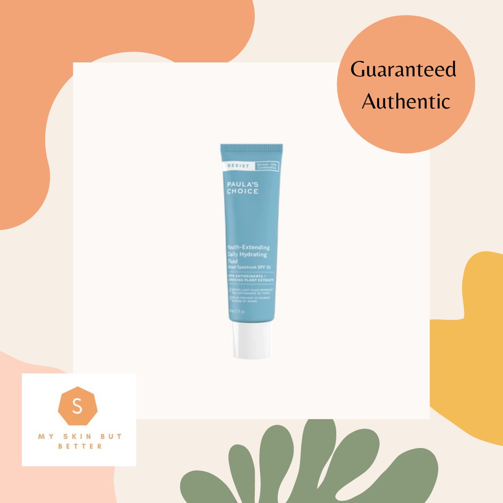 Paula's Choice RESIST YouthExtending Daily Hydrating Fluid SPF50 (15ML