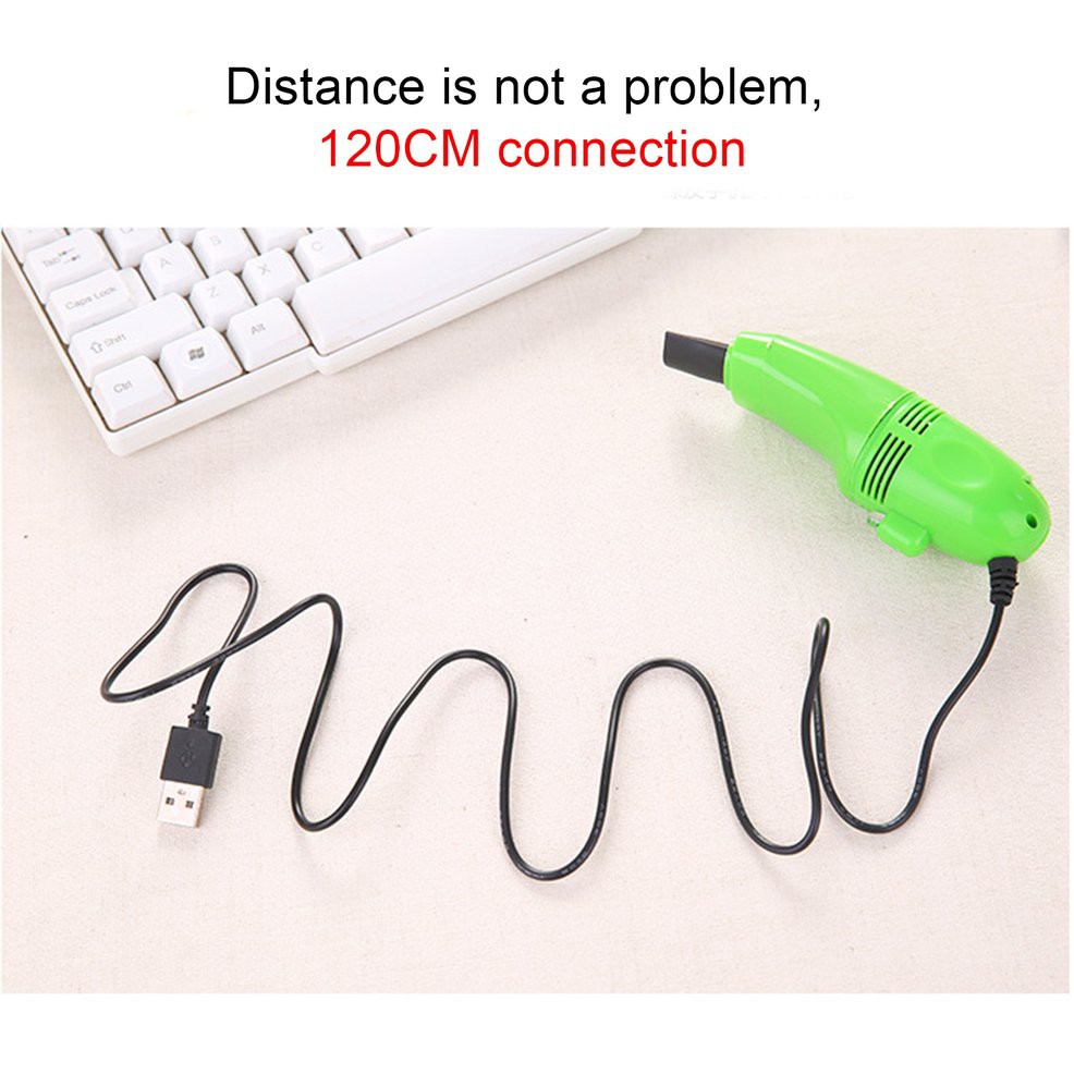 Mini USB Vacuum Keyboard Cleaner Dust Collector Laptop Computer Cleaning Wipe 