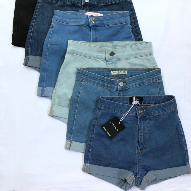 Zara Cuffed Shorts (Skinny) Shopee Philippines