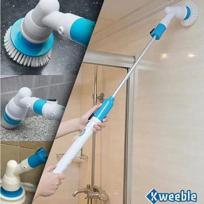 New Automatic Rotating Automatic Toilet Brush Electric Toilet Cleaner