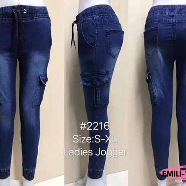 ladies jogger jeans