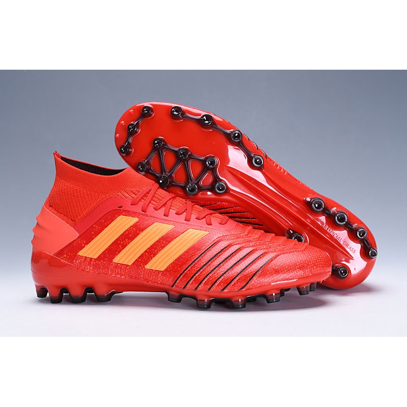 all red football boots