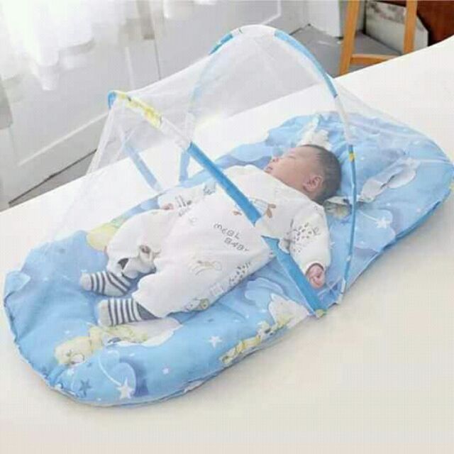 Bed for baby with mosquito net | Shopee Philippines