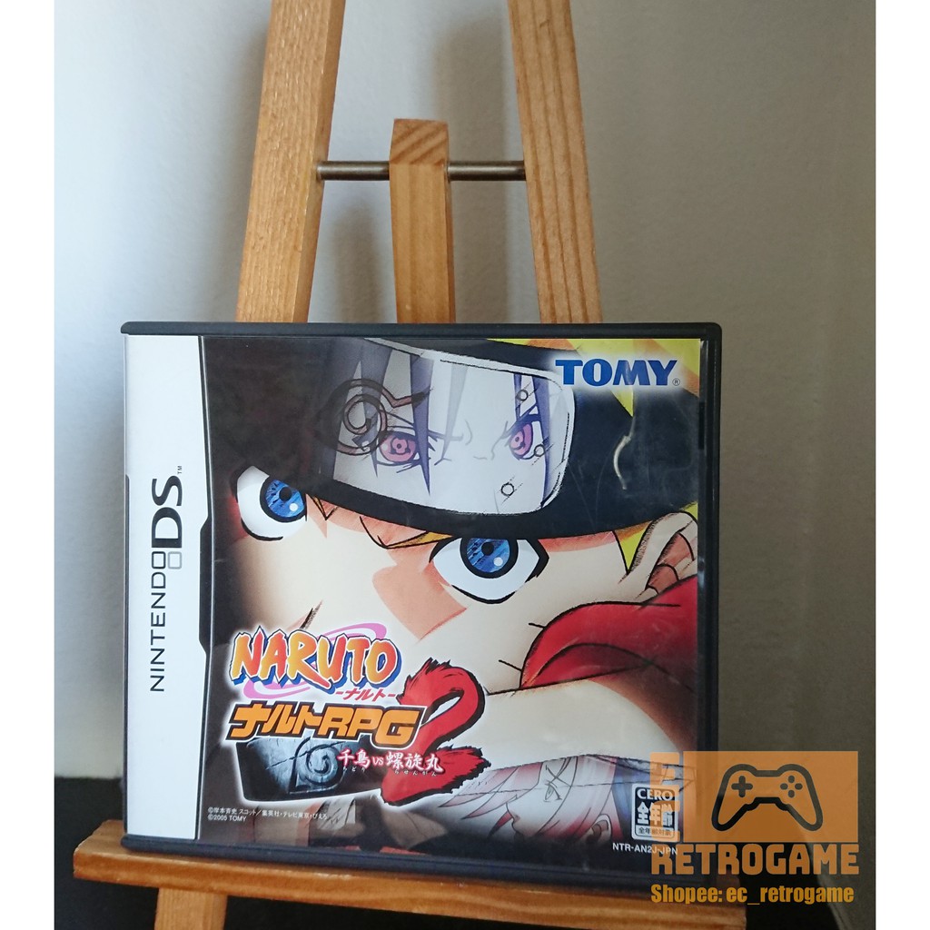 Naruto Rpg 2 Chidori Vs Rasengan Original Japan Nds Game Shopee Philippines