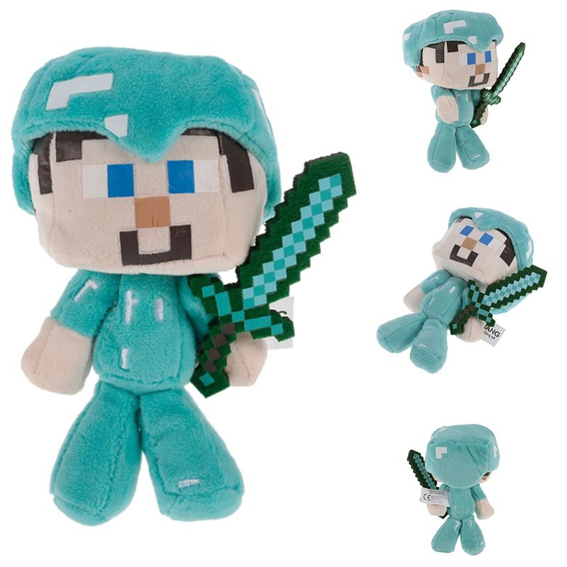 minecraft steve plush