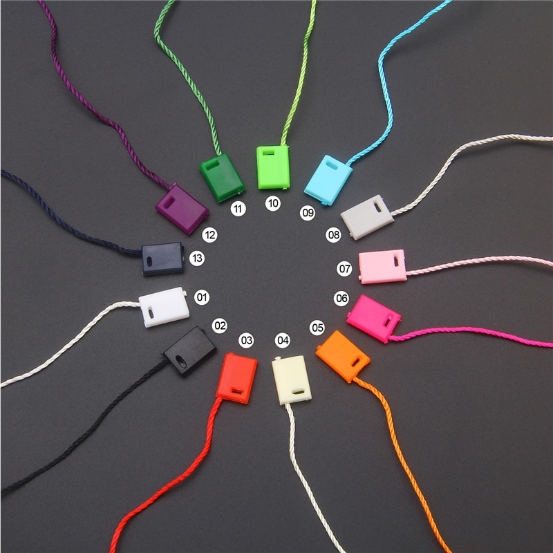 1000 pieces hang tag cord 7 inches quality hang tag string cord for