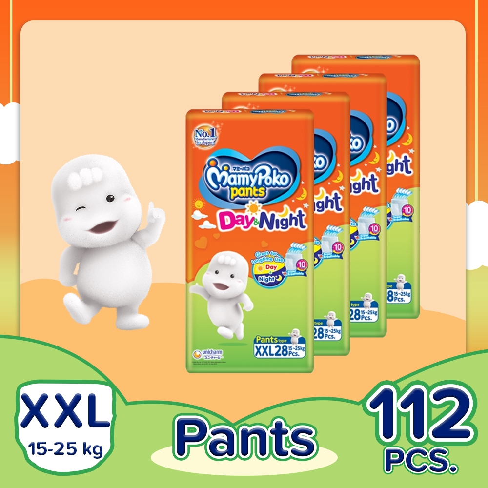 MamyPoko Day and Night Pants XXL 28s Pack Of 4 #7