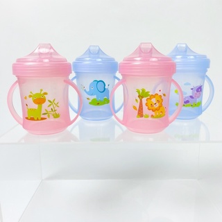 200ml Toddler Sippy Learner Cup Baby Learning Drink Water Bottle Toddler Infant Tra #3