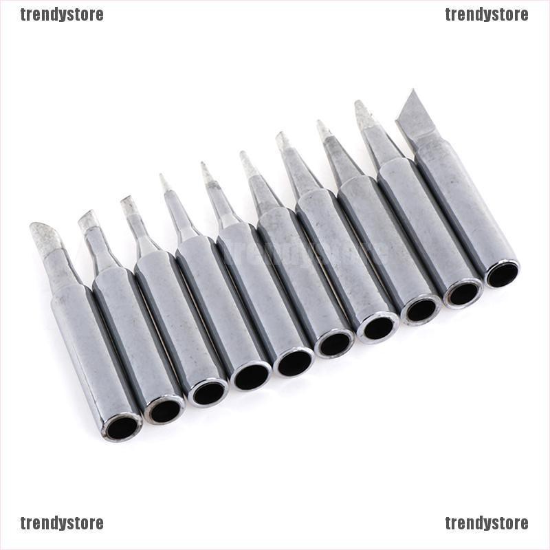 Tre 10pcs constant-temperature common solder soldering iron tip for 900m 963