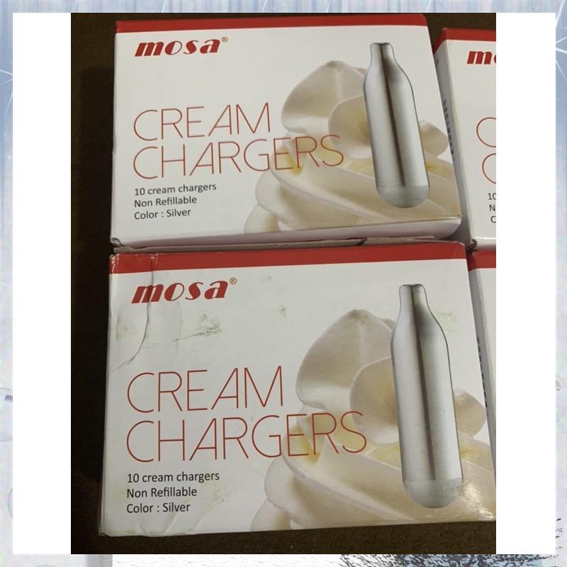 HOT Mosa Cream Chargers (10 Cream Chargers) Shopee Philippines