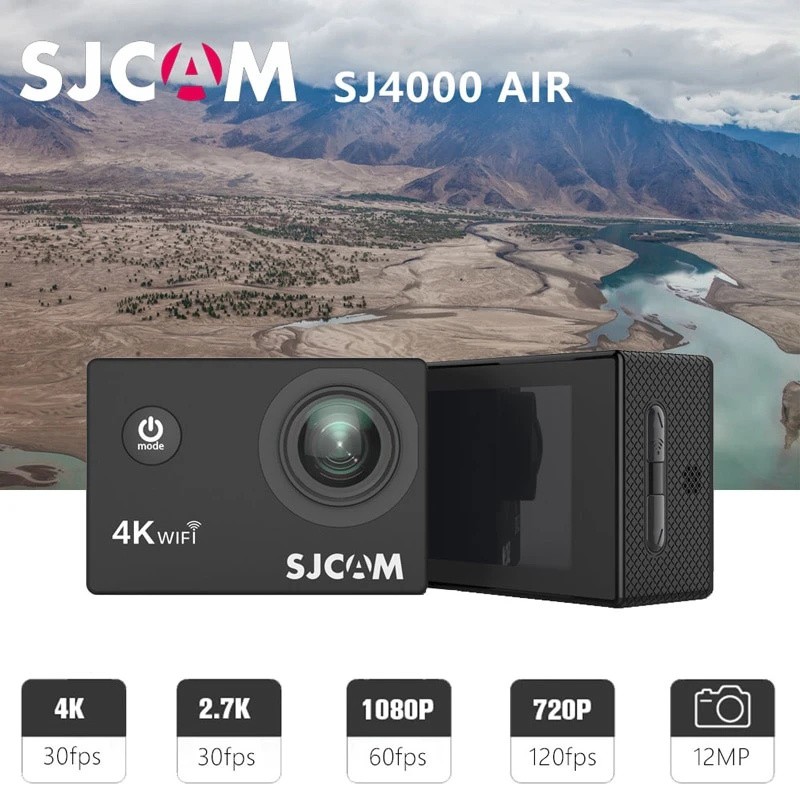 SJCAM SJ4000 Air WiFi Sport Action Camera 2' LCD 30M Waterproof 1080p ...