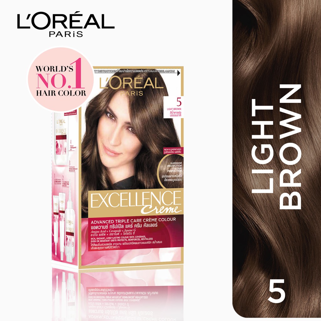 Light Brown Hair Color Loreal : L Oreal Paris Superior Preference