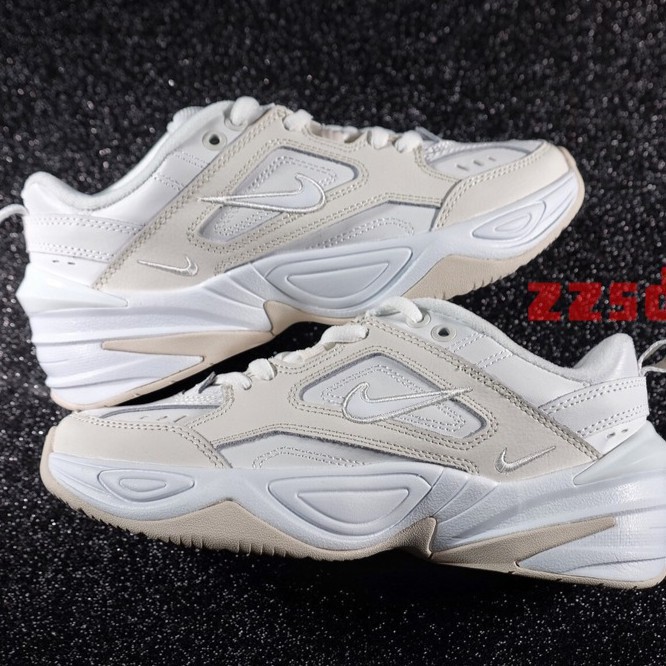 montículo fragmento gasolina 100% original Nike M2K Tekno White Khaki Women Sneaker Shoes | Shopee  Philippines