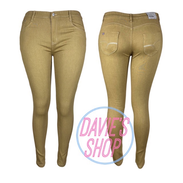 plus size khaki jeans