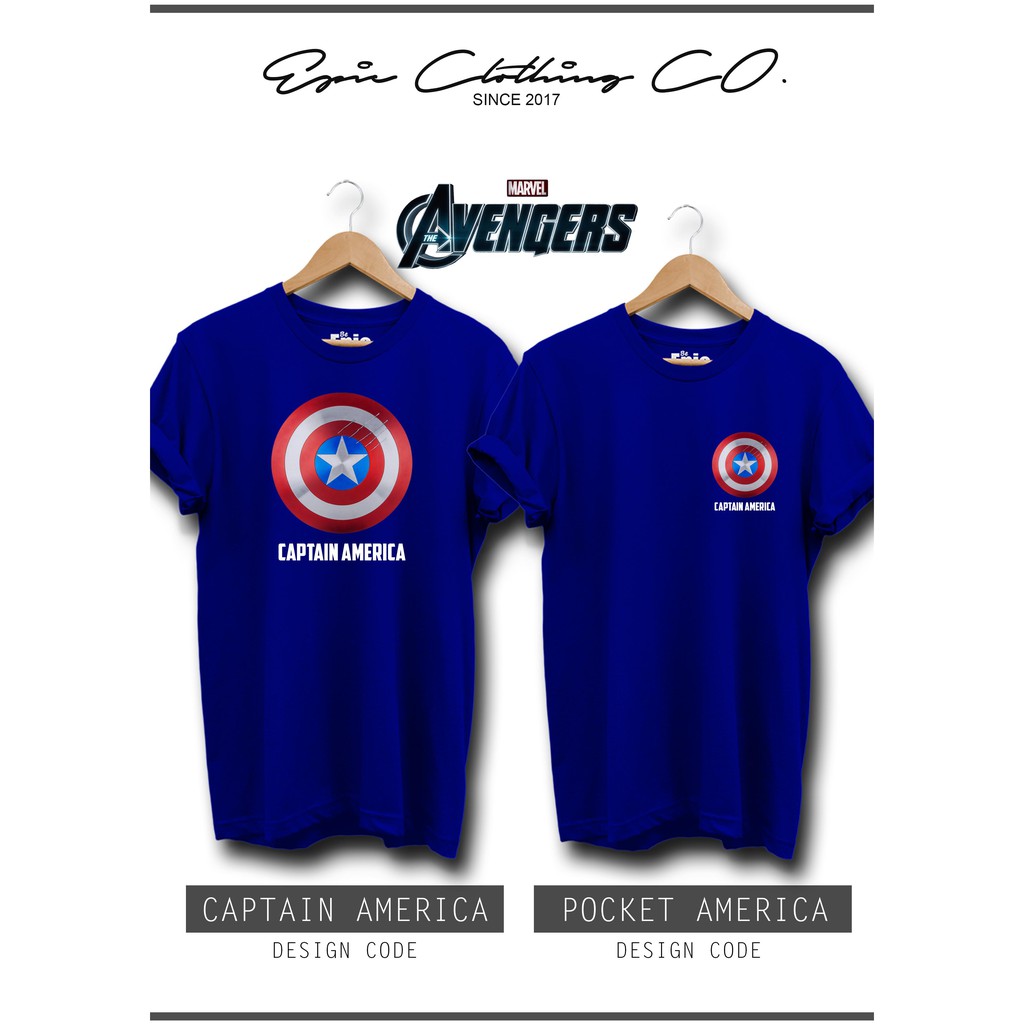 captain america t shirt design