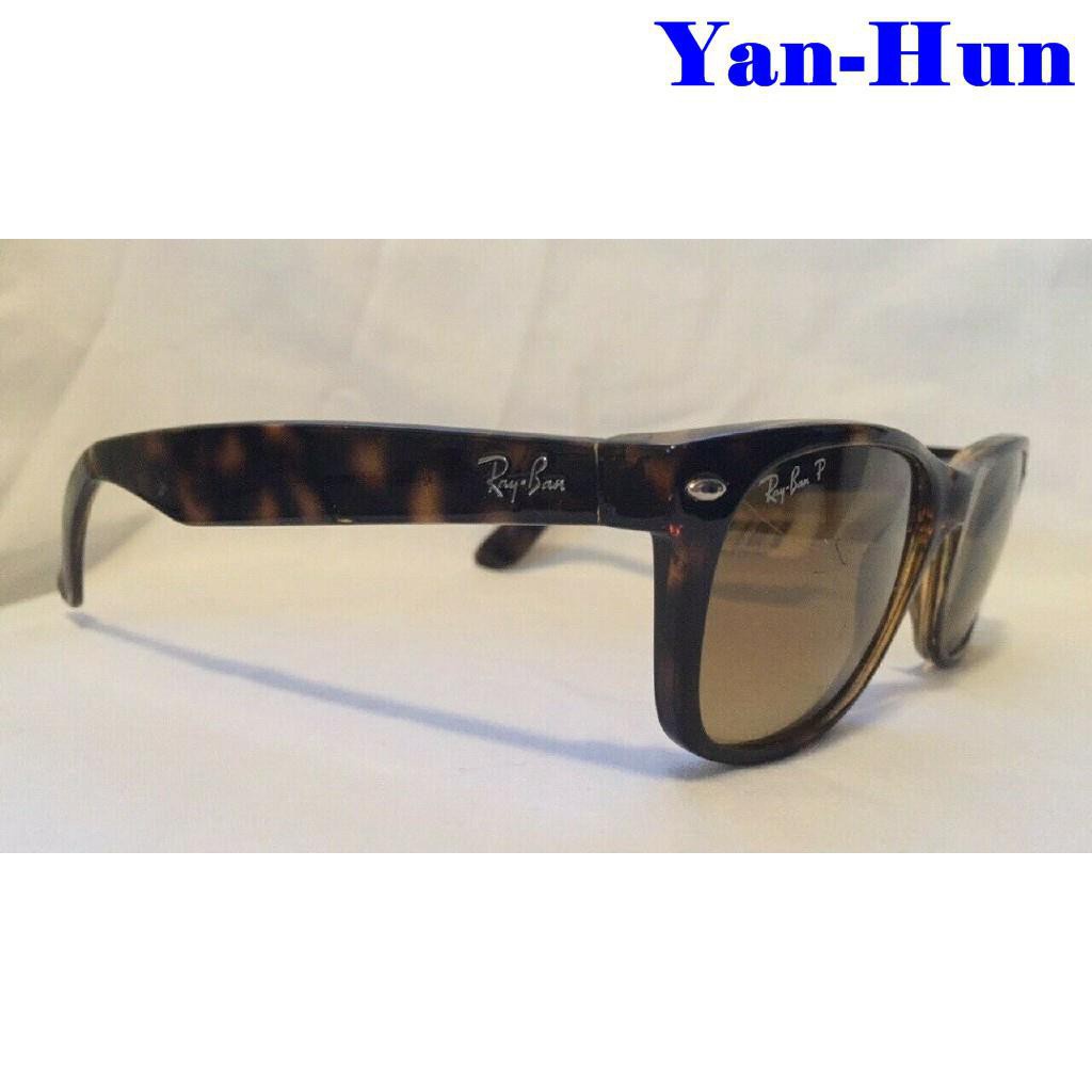 Ray Ban New Wayfarer Sunglasses Rb2132 Tortoise Frame Polarized Lens 55 Mm Shopee Philippines