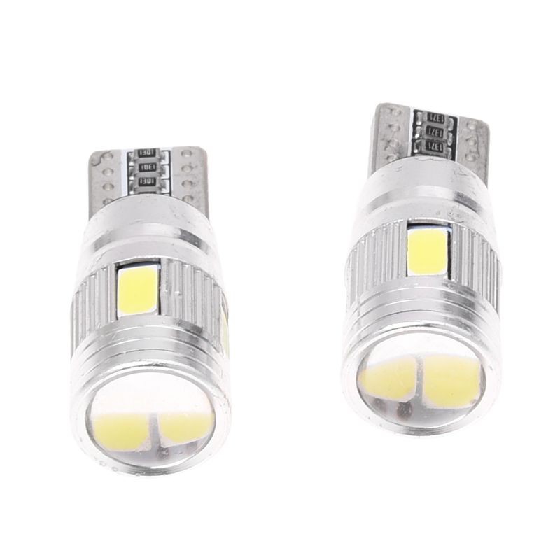 2 X T10 501 194 W5W 5630 LED 6SMD Car HID CANBUS Error Free Wedge Light Bulb New 2 X T10 501 194 W5W 5630 LED 6SMD Car HID CANBUS Error Free Wedge Light Bulb New