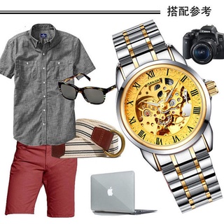timeless watch№Men s Watch Mechanical Automatic Waterproof Luminous Hollow Tourbillon Trend Fashio #3