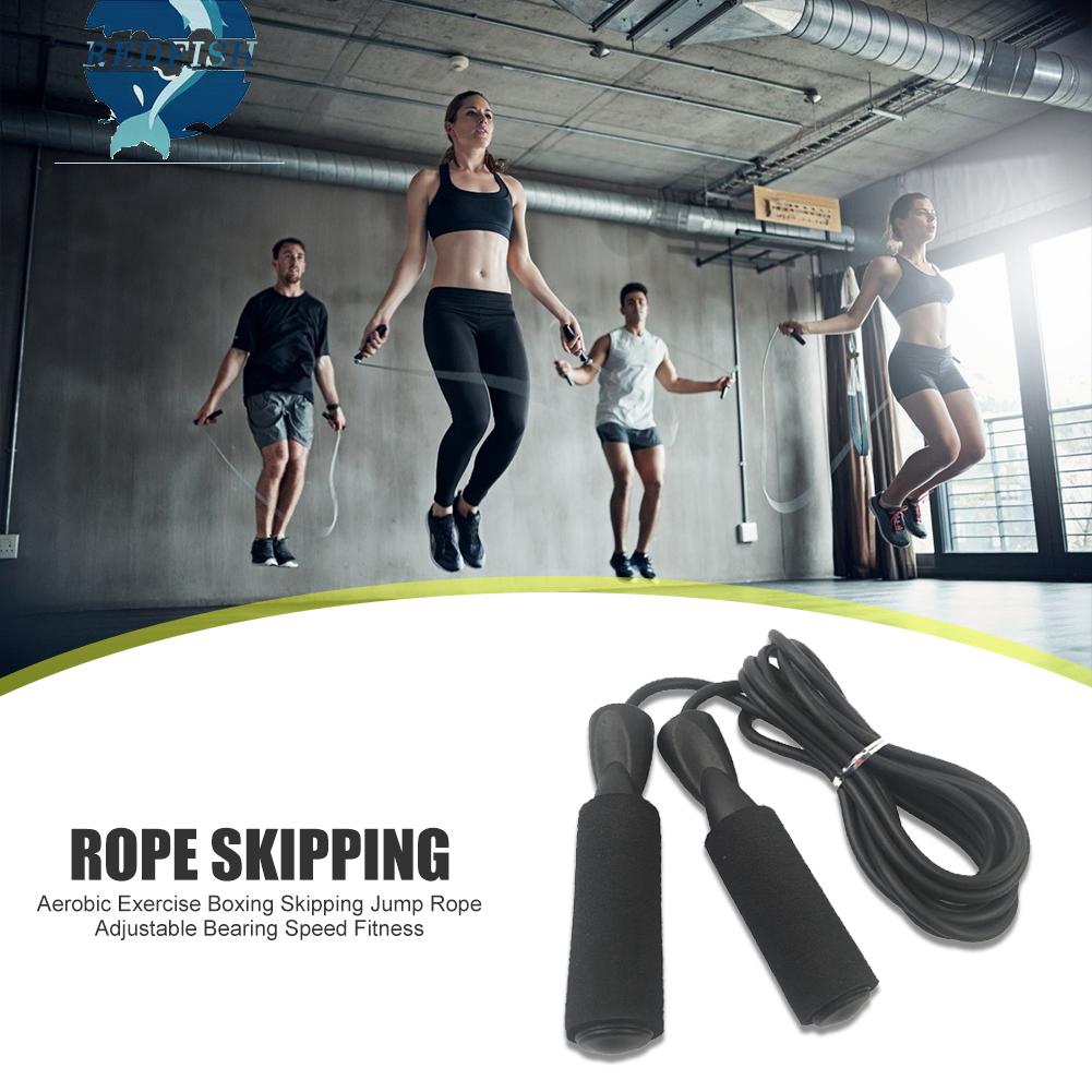 Jump Rope Speed Skipping Crossfit Workout Gym Aerobic Exercise Boxing Unisex Hot